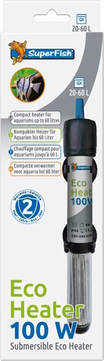SuperFish Eco verwarming 100W