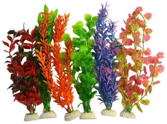 SuperFish kunstplant M multi (6 st)