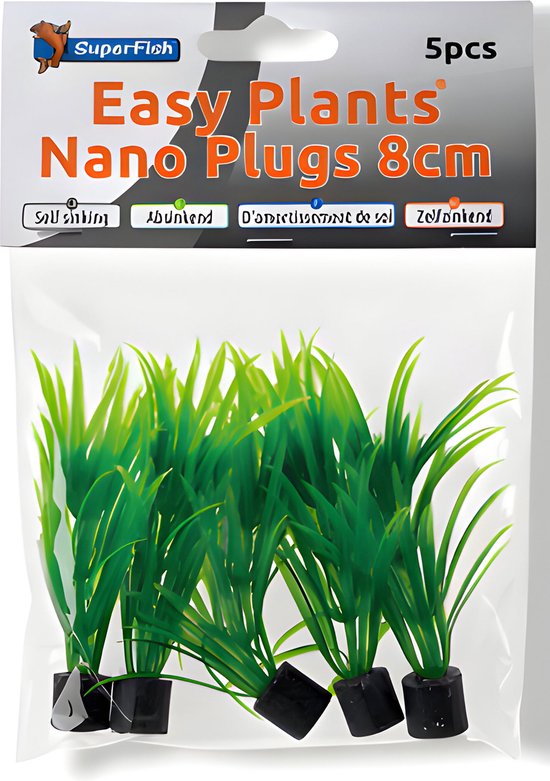 SuperFish kunstplant plug (5 st)