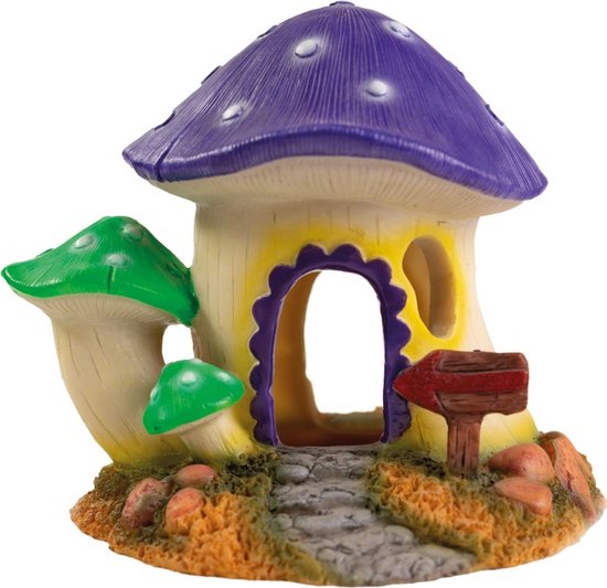 SuperFish paddenstoel huis 14 x 12 x 11,5 cm