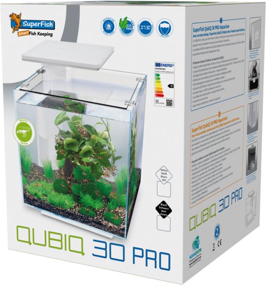 SuperFish QubiQ 30 Pro wit 30 L