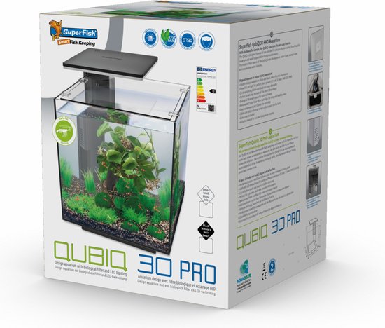 SuperFish QubiQ 30 Pro zwart 30 L