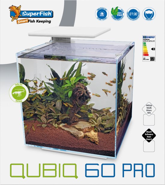 SuperFish QubiQ 60 Pro zwart 60 L